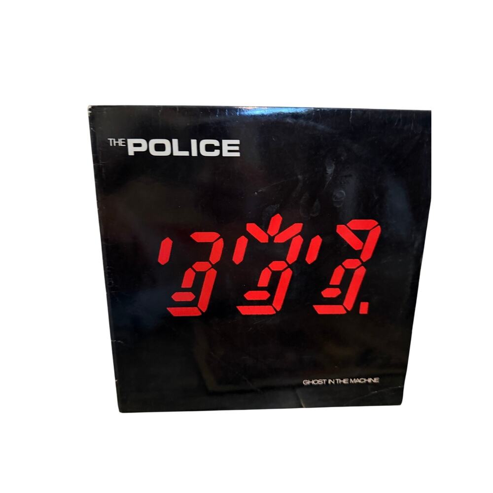 1981 The Police Ghost In The Machine A&M Sp-3730 A&M Vinyl LP Records